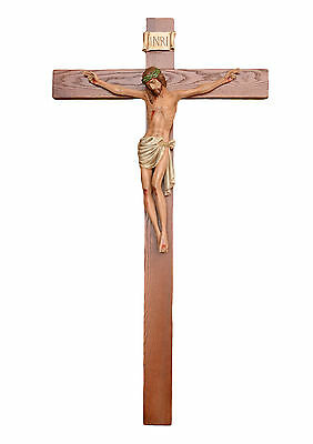 Corpo Di Cristo In Vetroresina Cm 70 Per Esterno O Interno Su Croce Cm 140x75 