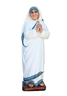 Statue Mother Teresa Di Calcutta Cm 40 Resin Resin For Internal Outdoors and 